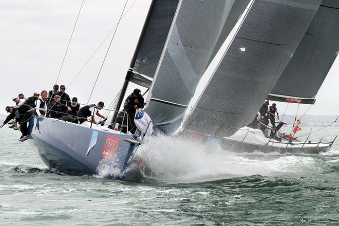 Shogun and Hooligan rounding the top mark - Festival of Sails ©  Alex McKinnon Photography http://www.alexmckinnonphotography.com